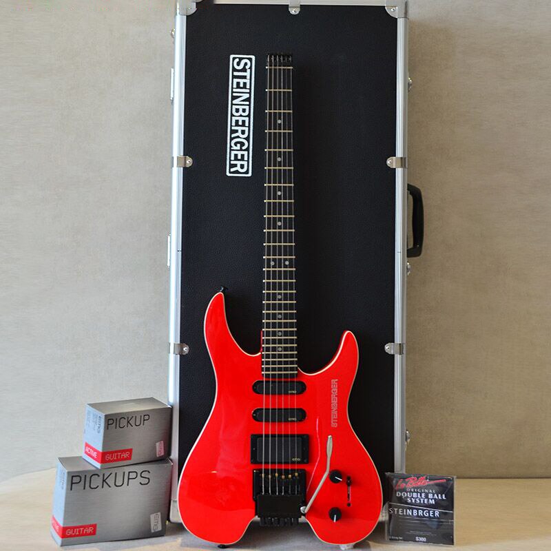 Guitare électrique blanche, cordes en métal, Jazz rouge, médiators, acoustique, Gaucher, Instruments de musique, JD50JT