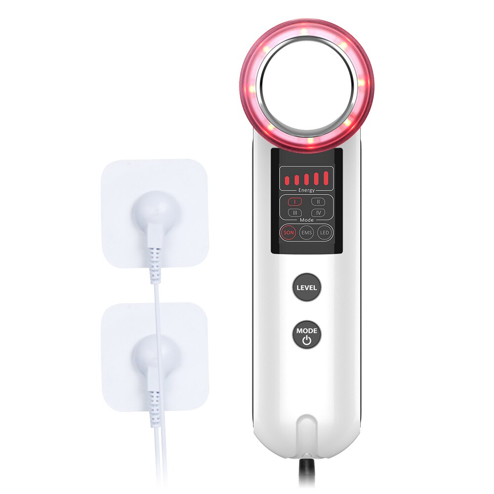 Dispositivo de ultrasonido para adelgazar, Lifting Facial de microcorriente, adelgazamiento, fotón