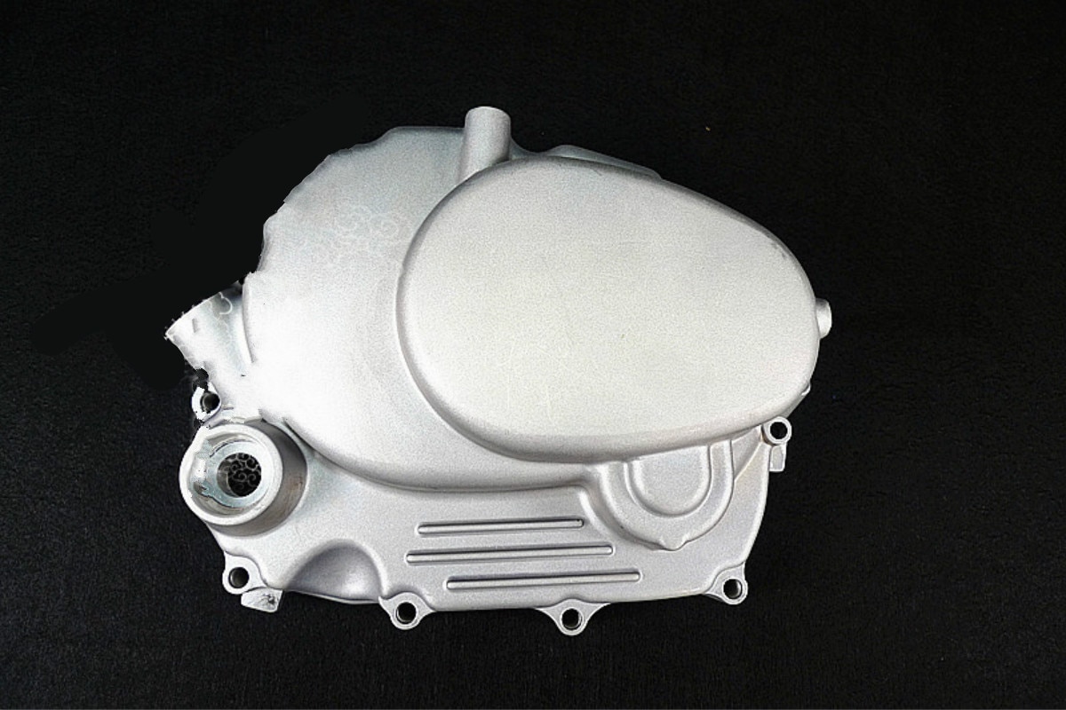Motor Industry 150CC Motorcycle Engine Side Cover Silver Gray