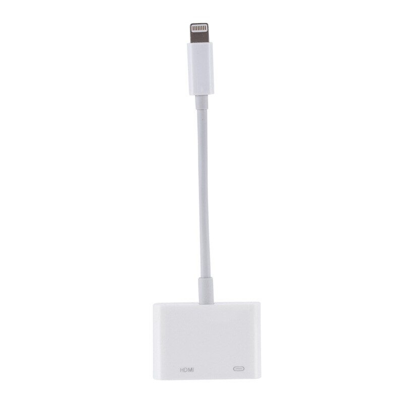 Professionele HDMI Kabel Adapter Voor Apple interface 8Pin naar HDMI Digital AV Converter voor iPad iPhone iOS 11 10