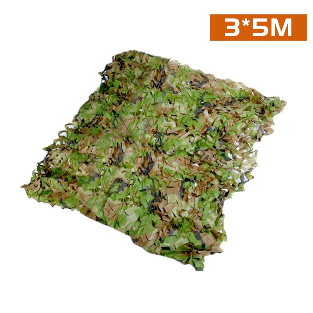 2*3m/2*4m/3*3m Multi-Purpose Jungle Camouflage Net ombreggiatura Del Sole-Ombreggiatura Sole-Rete A Prova di Nuoto Piscina Spiaggia Pavilion Giardino Tenda: Green / 3*4 M