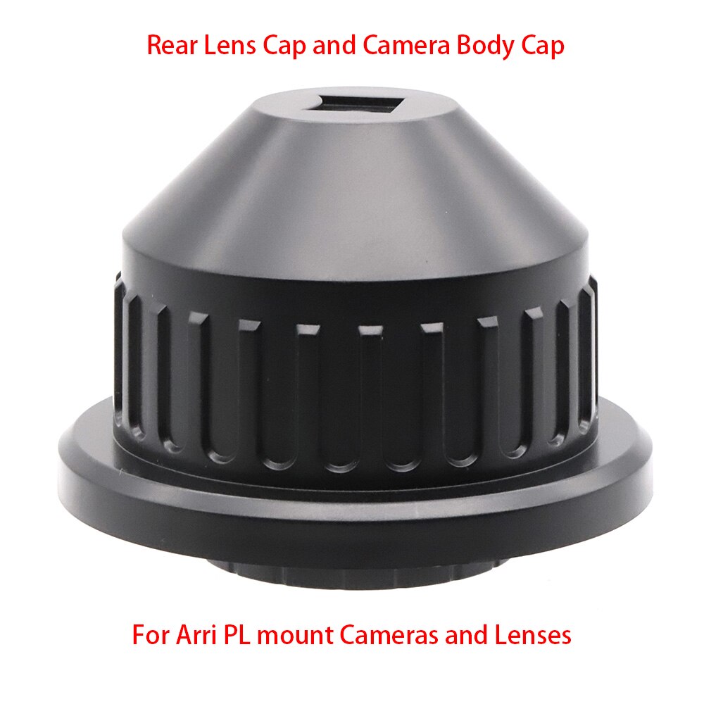 Voor Arri Pl Mount Film Camera &#39;S En Lenzen, Achterste Lensdop + Camera Body Cap Set