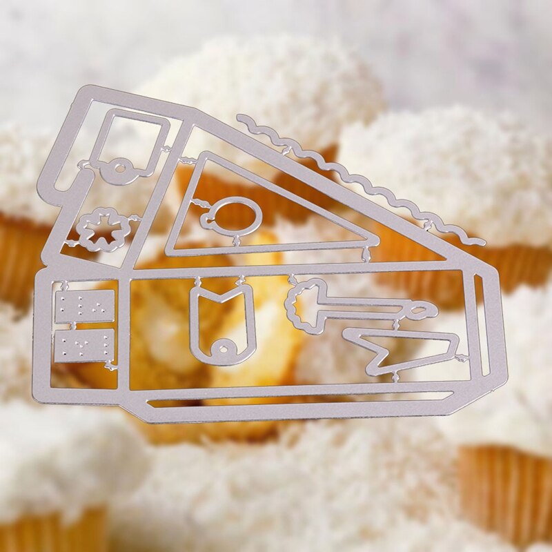 Diy taartdoos metalen snijmal snoep trouwdoos voor scrapbooking reliëf decoratie knutselen diy papieren kaart