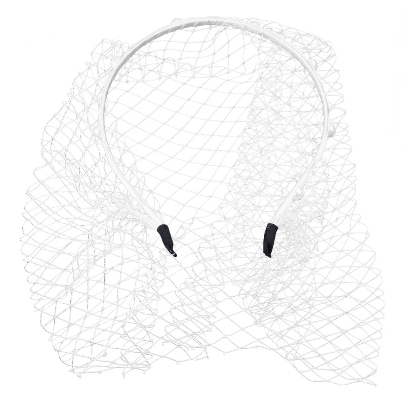Tandillas velo malla para lavar cara o faciales, diademas cuidado piel, diademas diadema diadema: Gris