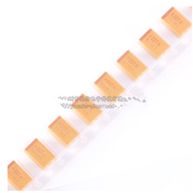 Original autentisk smd tantal kondensator 7343d 10v 220uf ± 10%  tajd 227 k 010 rnj