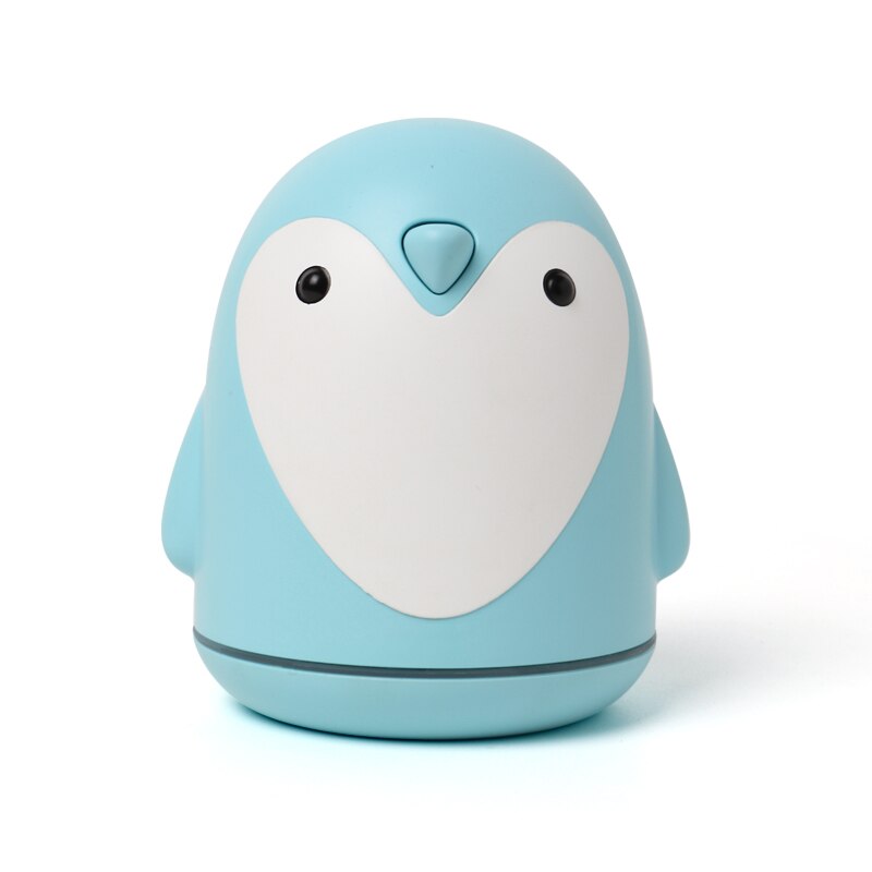 220ml Aroma Luftbefeuchter Nette Pinguin USB Luft Diffusor Für Heimat Sekretariat Auto Nebel Hersteller Ätherisches Öl Diffusor: Blau
