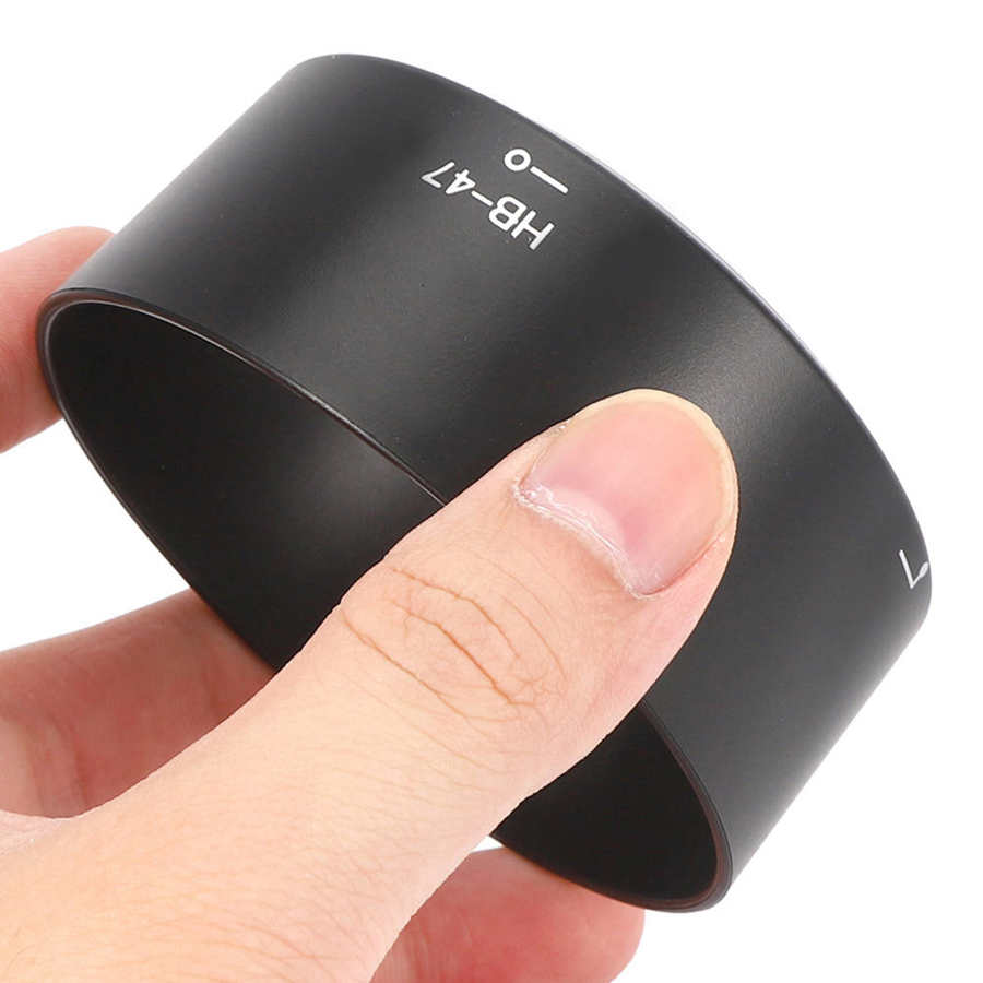 Paraluce HB 47 paraluce in plastica nero attacco per fotocamera prevenire danni adatto per AF S 50mm f/1.4G paraluce per obiettivo