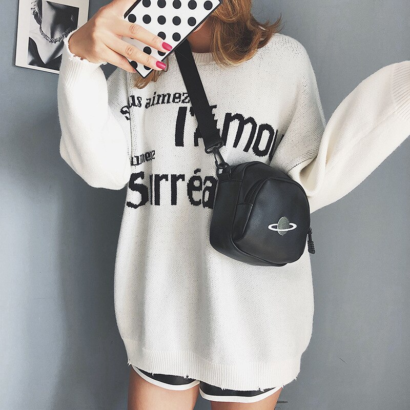 Women's Bag Mini Bag All-match Student Messenger Bag Shoulder Bag Hong Kong Style Girl's Disco Bag YUBAI