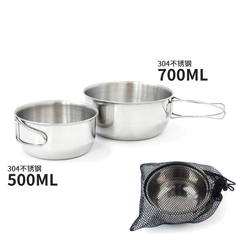 Snow Peak Multi-Kompakt-Kochset, Japanisches Titan, Ultraleicht und kompakt für Camping und Rucksackreisen, hergestellt in Japan, lebenslange Produktgarantie, Silber, 15 x 7,5 cm, 12,5 x 7 cm, 15 x 3