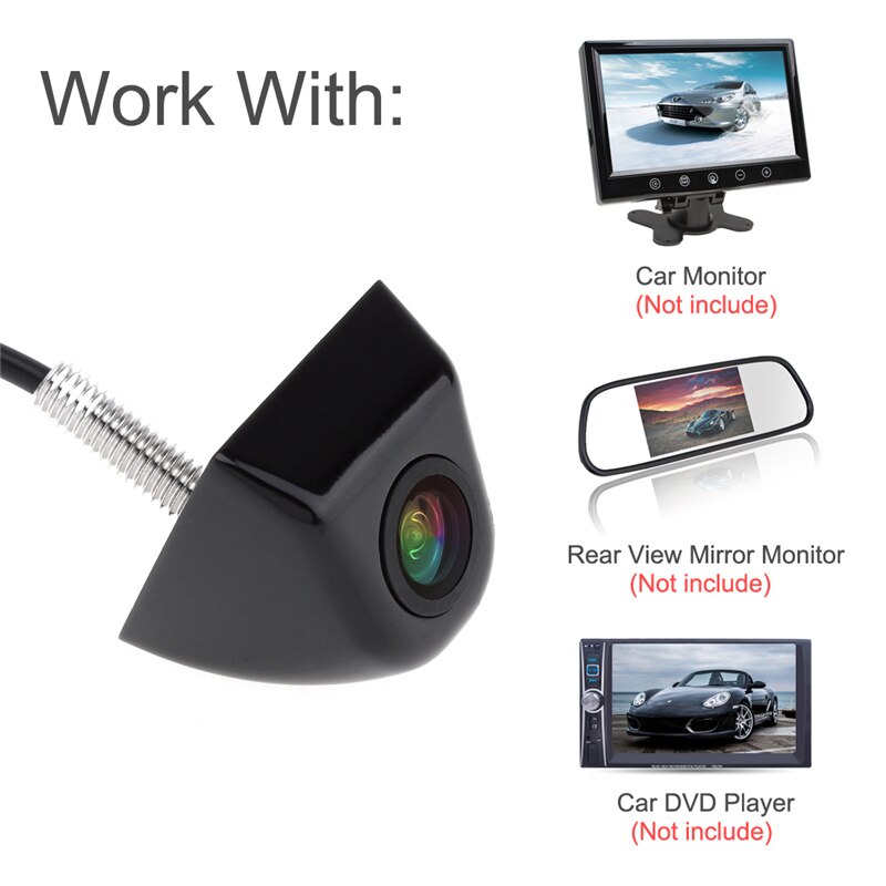 AHD Reverse camera Vehicle camera Car Rear View Camera Auto CCD HD Parking Reverse Backup Rearview Camera 140 Degree Waterproof