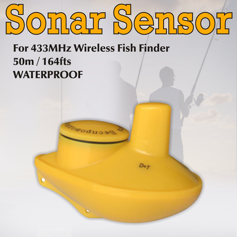 Trådløs ekstern sonarsensor til ffw -718 heldig fiskesøger