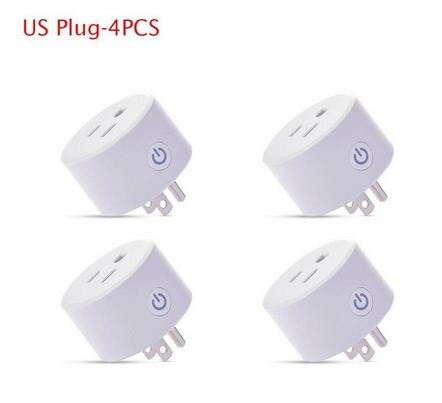 Doit.am RC Toy Plug - Smart WiFi Socket - Works with Alexa/Google Assistant - No Hub Required: 4xUS Plug