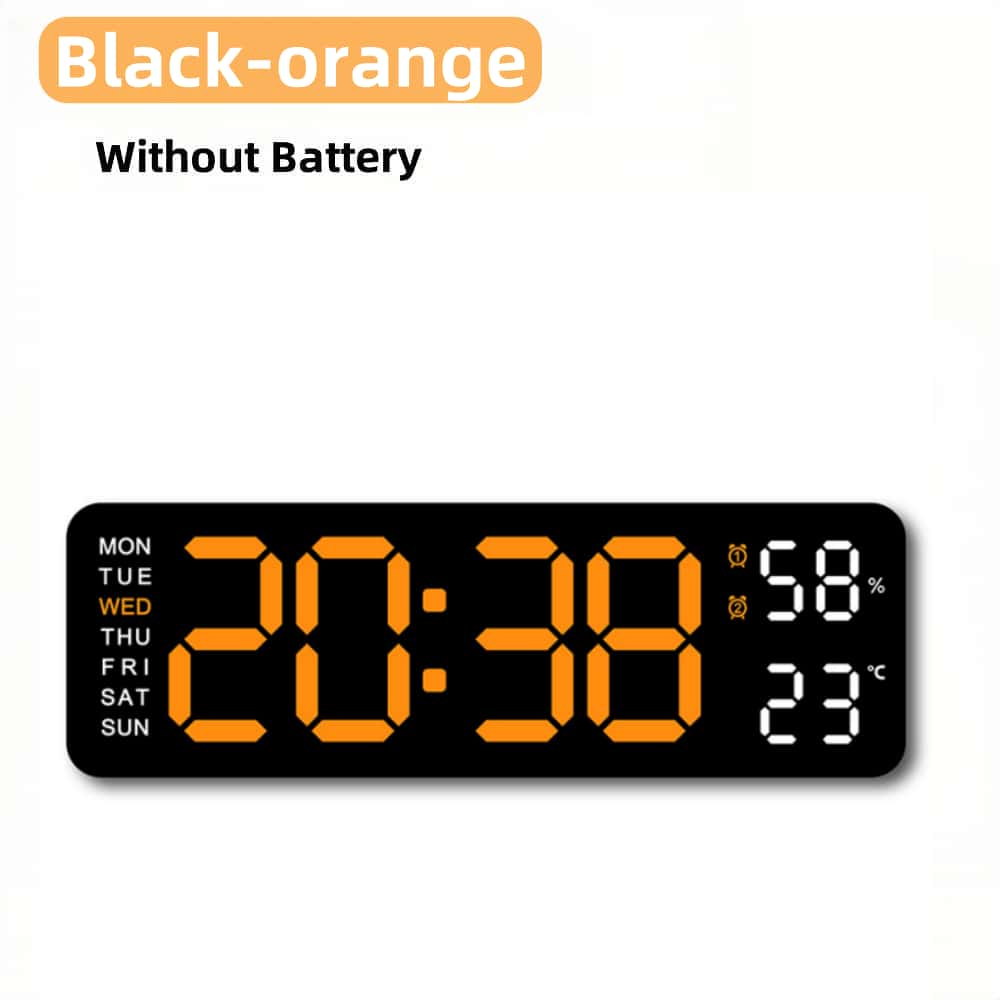 Clock Timer /kitchen/Learning Timer - Battery & USB Powered Dual Alarm Clock ，Temperature， Calendar, Auto-Dim: Pink