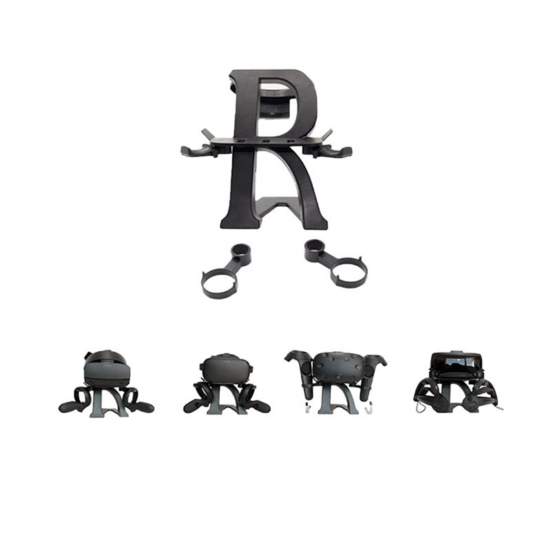 For Oculus Quest 2/Oculus RIft S Stand Helmet Virtual Reality and Controllers Holder Show VR Accessories