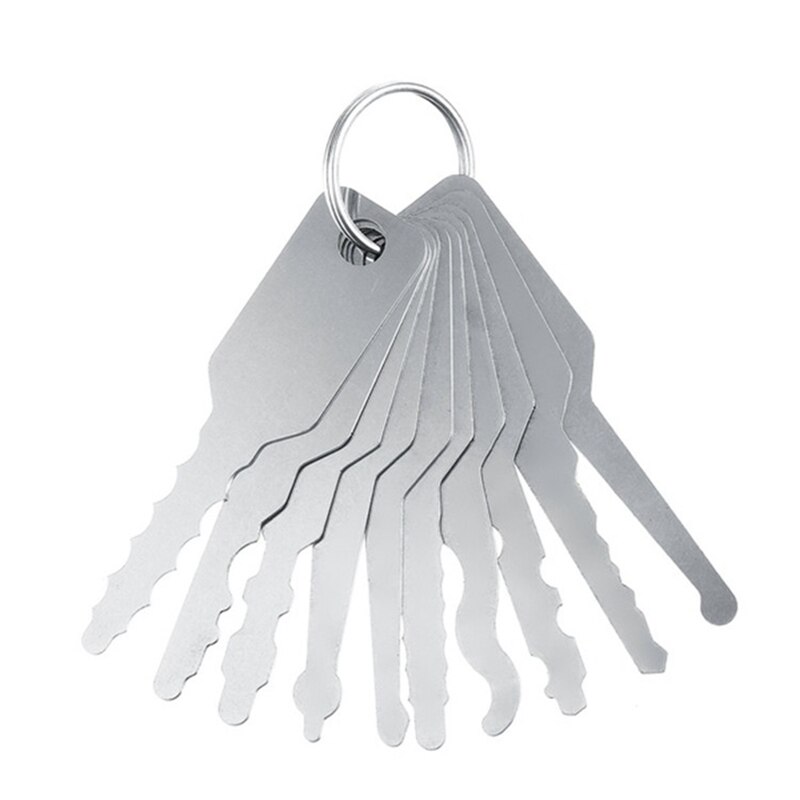 Locksmith Transparent Locks Pick Visible Cutaway Mini Practice View Padlock Hasps Training Skill For Furniture Hardware