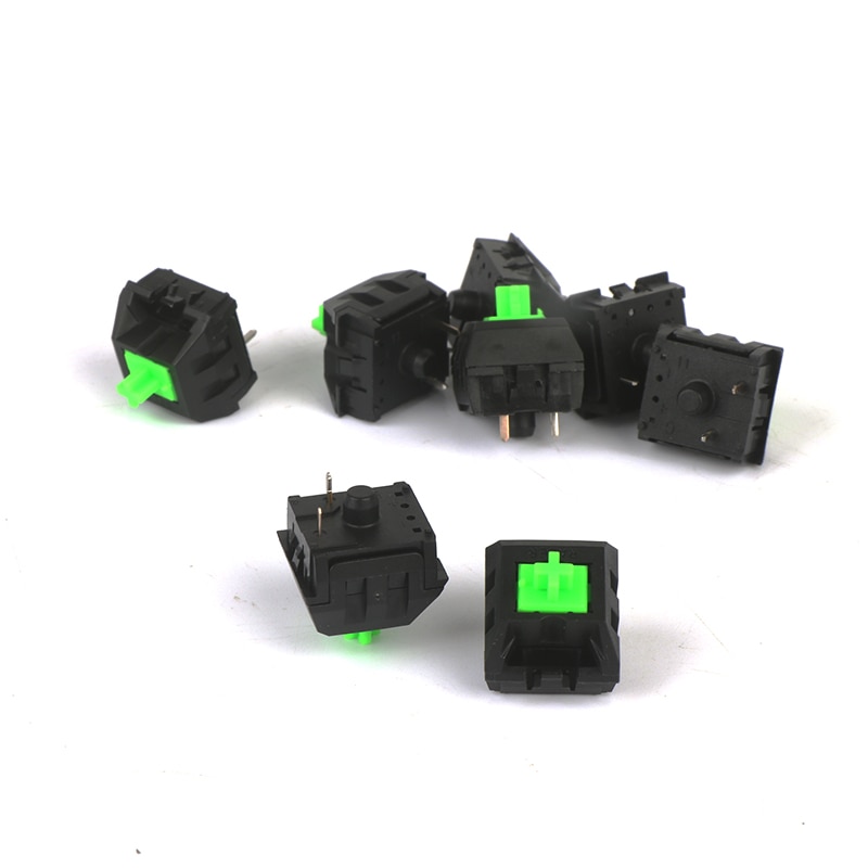 RGB Magic Axis MX Axis Green switches for Razer blackwidow Chroma Gaming Mechanical Keyboard and others with led switch