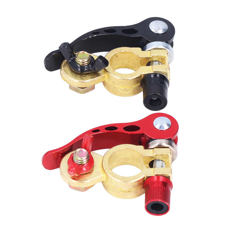 Battery Terminal Clamp Firm Battery Terminal Connectors Universal High Strength for Automobile