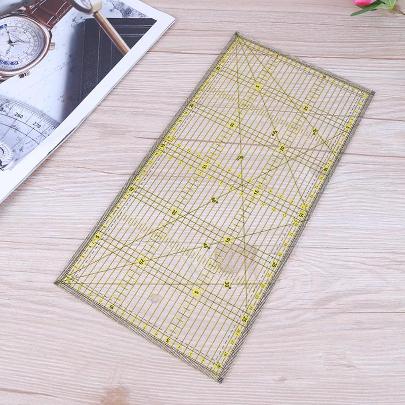 1PC Clear Quilt Patchwork Ruler Acrylic Sewing Rul... – Grandado