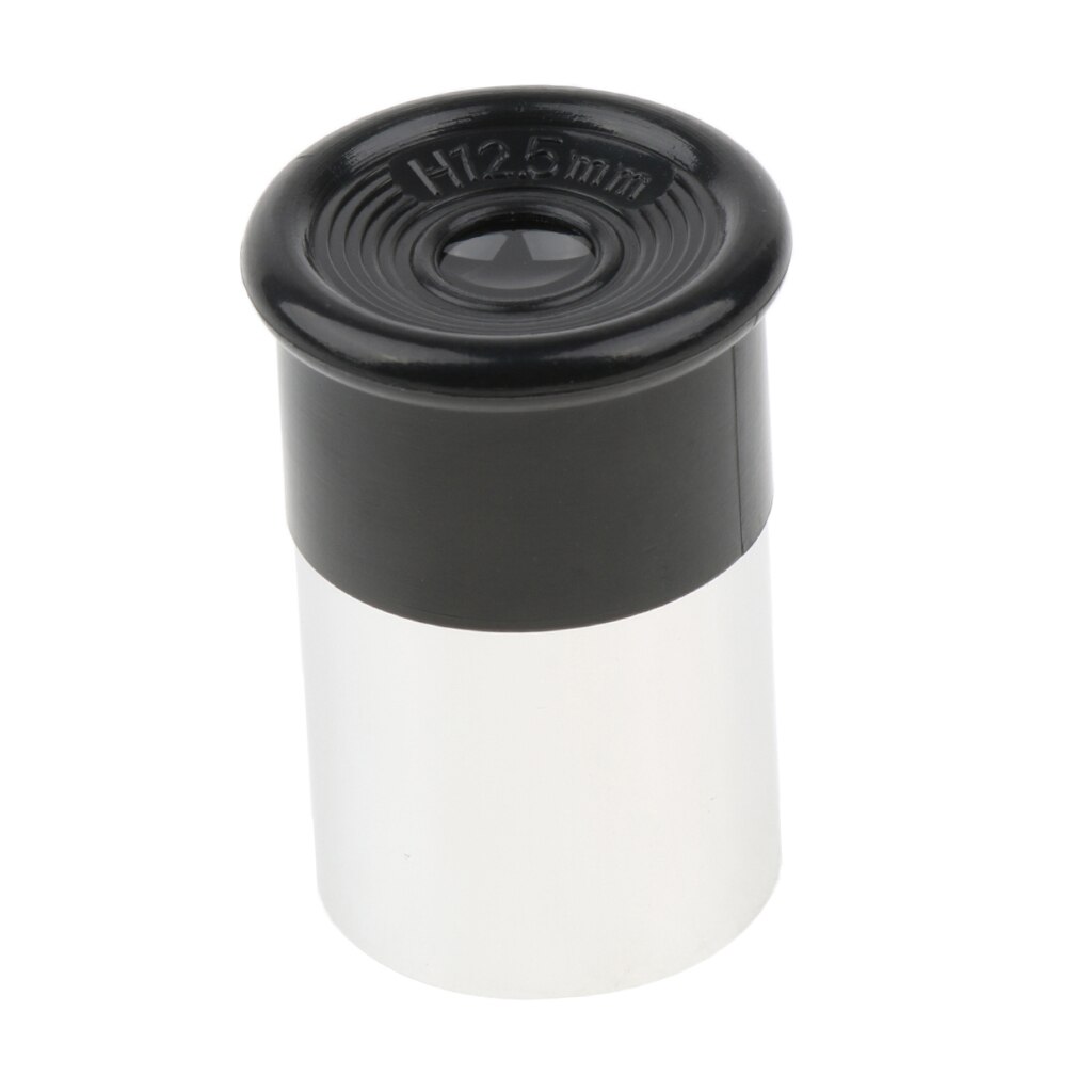 Telescope Eyepiece Lens H12.5mm Focal Length 35 Degree Wide Viewing Field 0.965''/24.5mm for Astronomy Photography Accessory