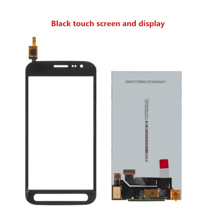 LCD z ekranem dotykowym robić Samsung G390F galaktyka Xcover 4 wyświetlacz LCD ekran Digitizer szklany płyta wymiana przednia