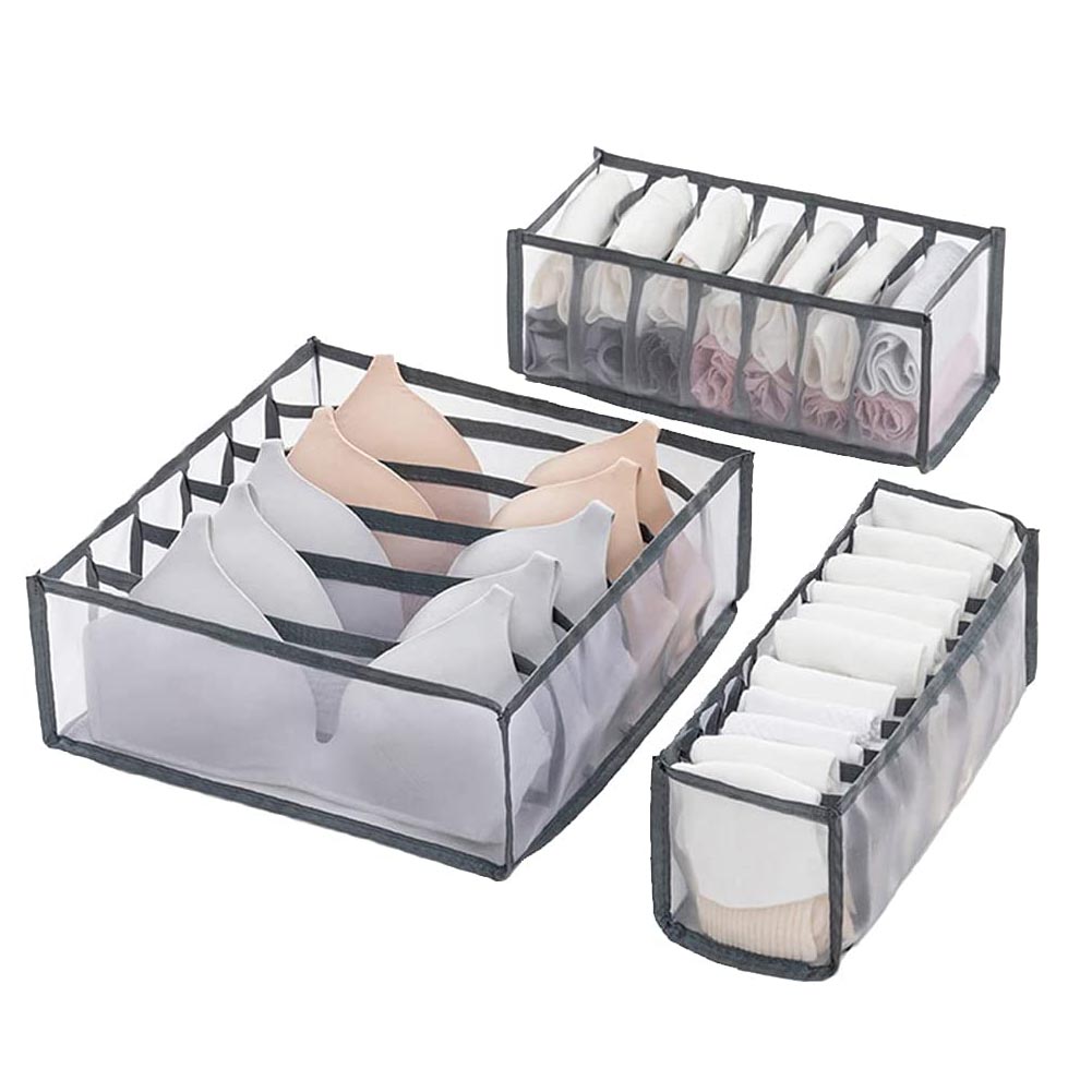 Unterwäsche Bh Veranstalter Lagerung Kasten Höschen Socken Lagerung Boxen Kleiderschrank Kleidung Organizer Schubladen Separator Boxen