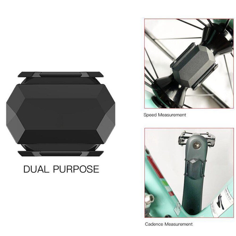 Speed Cadence Sensor Cycling Cadence Sensor Speedometer Bicycle ANT+ Bluetooth Wireless For Garmin Bryton Bike GPSg3