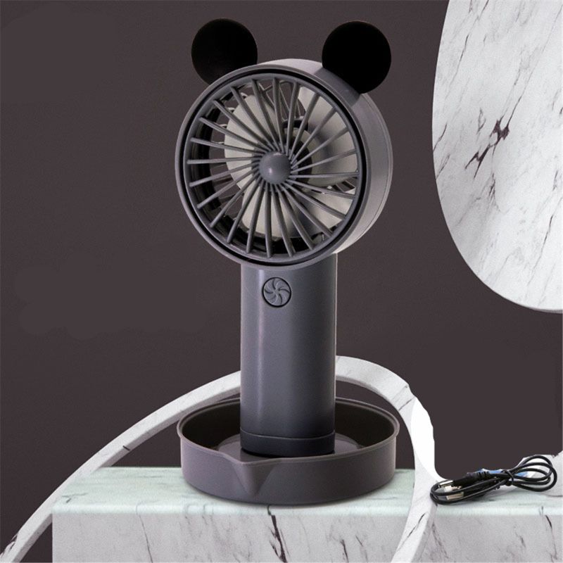 Bubble Fan Kids Toy Summer Usb Mini Fan Bubble Machine Bubble Maker: Red