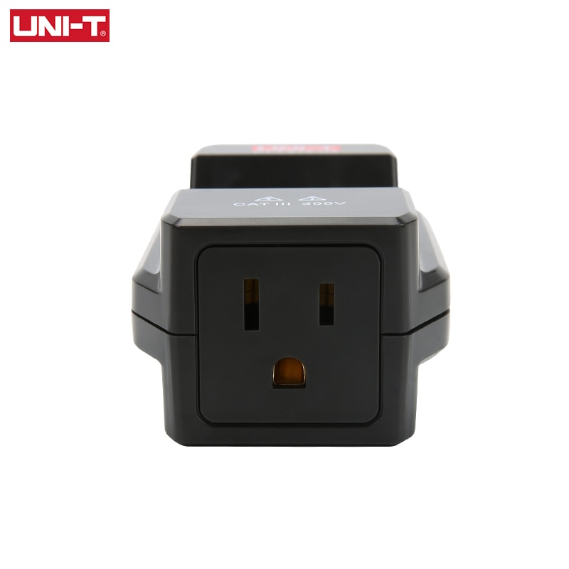 UNI-T AC Line Splitter 3 Pin 15A US Plug For Digital Clamp Meter Load 15A Measuring AC Operating Current of Electrical Device