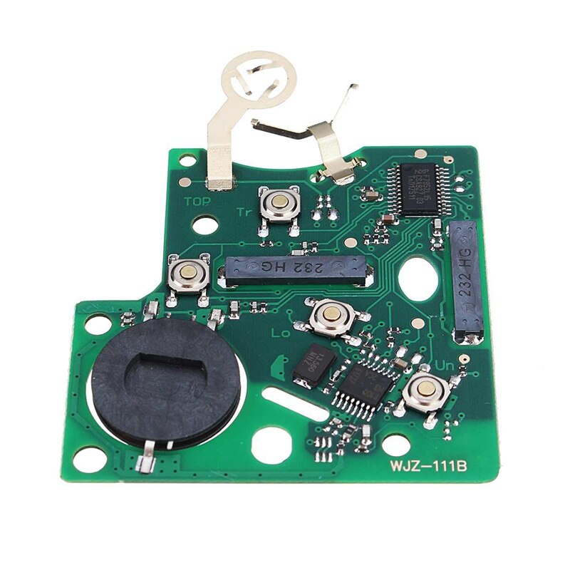 4 knap smart card bilnøgle 43hz pcf 7952 chip fjernbetjeningsnøgle til renault megane 3 -