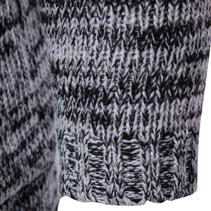 Cardigan Long Homme ROBO - Ouvert, Manches Longues - Tissu Doux Polyester-coton