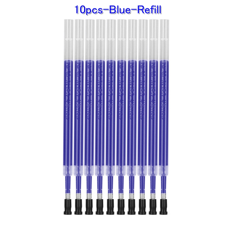 Gel Stifte 0,35mm verrotten/Schwarz/Blau Tinte einstellen Minen Stange Gel Stift Für Griff Marker Schule Büro schreibwaren Schüler Schreibwaren: Armee Grün
