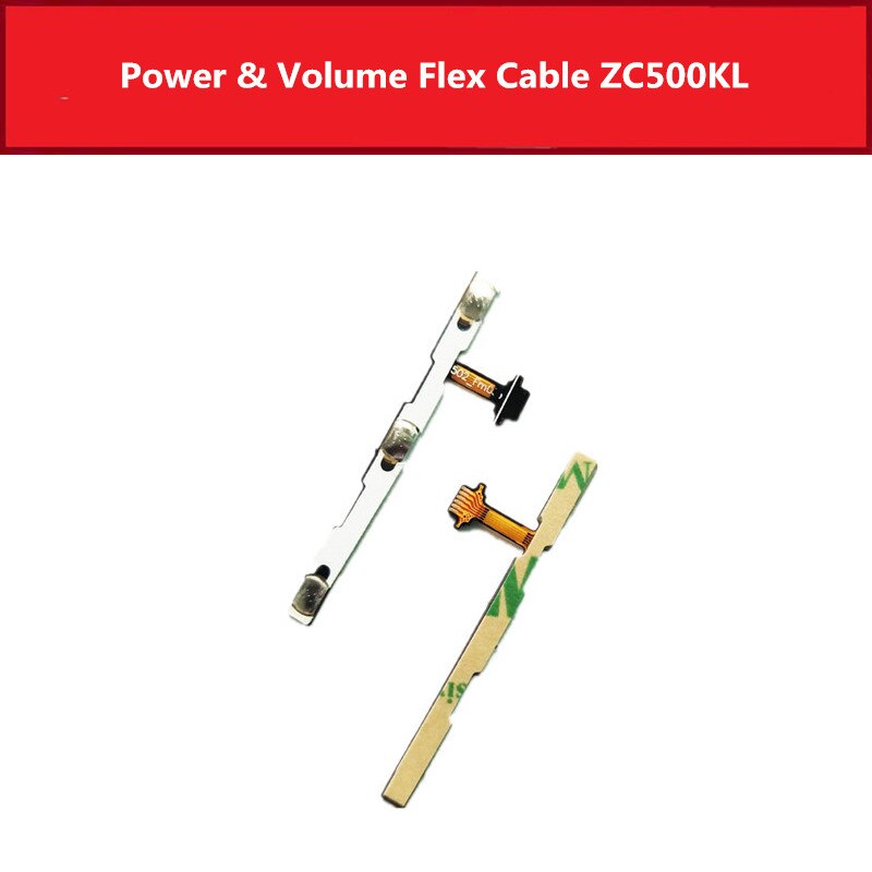 Volume & no cabo flexível de alimentação para asus zenfone 4 max zc550tl zc550kl zc550kl zb570tl x018dc botão chave lado flex fita