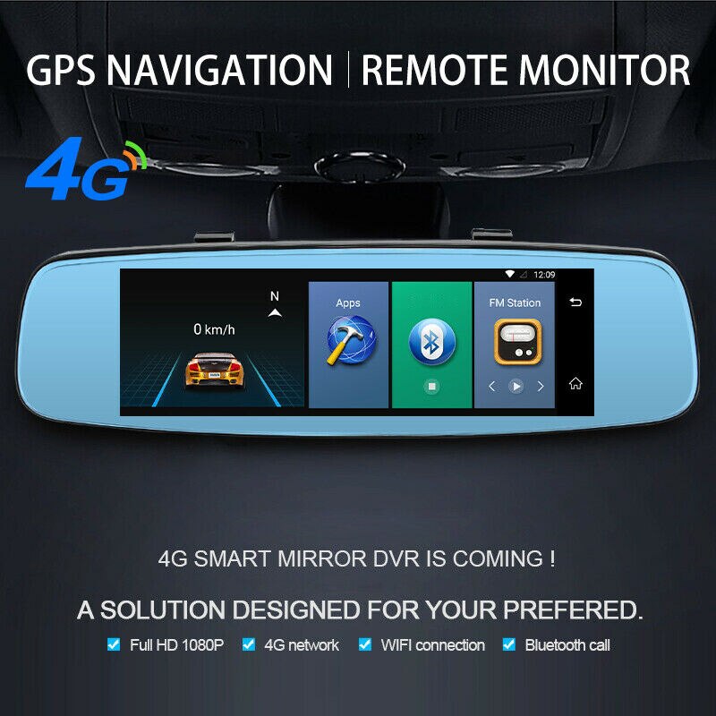 LCD DVR Video Dash Cam Recorder 1080P FHD Camera Front Rear Duals Lens Driving Recorder M8617