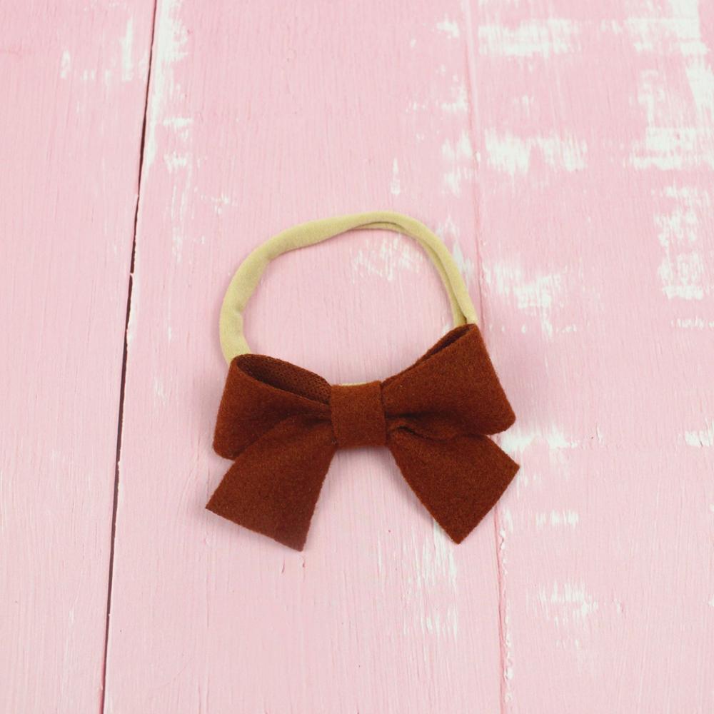 Bandeau bébé en laine pour fille, bandeau pour cheveux d'enfant, bandeau pour nouveau-né, bandeau d'hiver pour enfants, bandeau en nylon doux