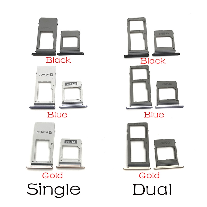 For Samsung Galaxy A8 A530 SIM Card Slot SD Card Tray Holder Adapter + Pin
