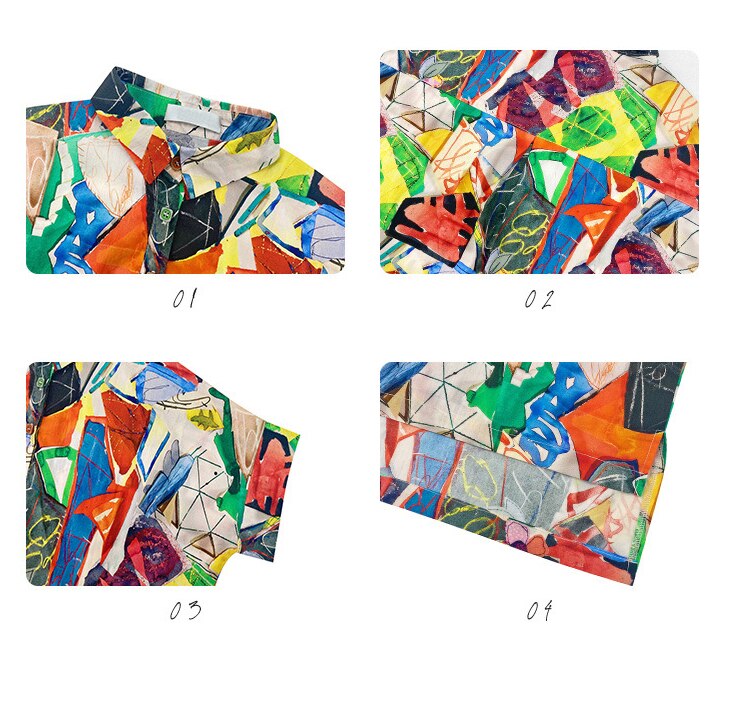 Summer Girls Print Short Sleeve Cotton Shirts Baby 2022 summer 8 10 years Teen Girls Tops Outfit