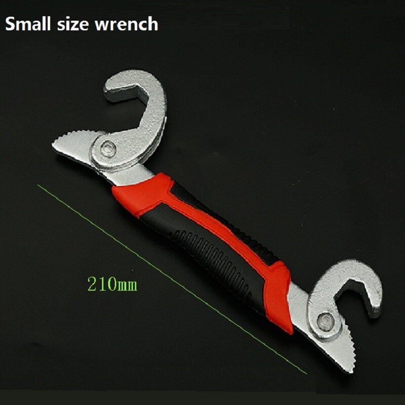 Adjustable Spanner Multi-function Universal Wrench Tool Home Repair Hand tool Multi Purpose Universal Pipe Wrench: Small size wrench