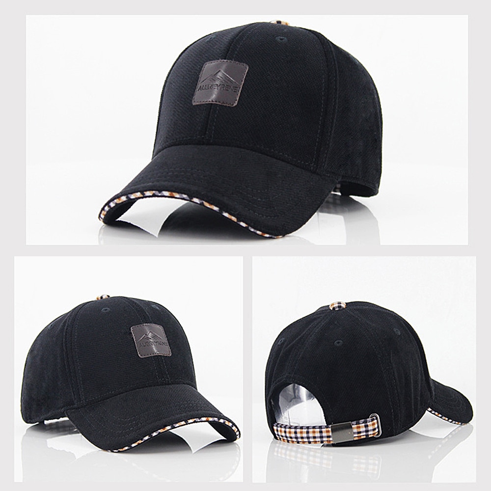 [AETRENDS] Winter Baseball Cap Caps for Men Trucker Hat 4 Colors for Choice Z-1937