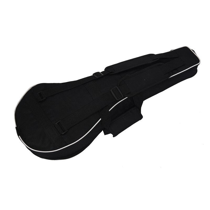 IRIN Backpack for Mandolin Thicken Shoulder Gig Bag Case Frabic Black