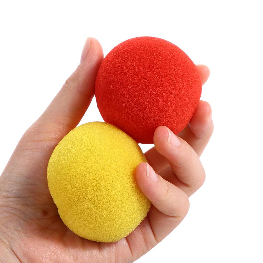 Show Magic Accessoires Illusie Goocheltrucs Kleurverandering Sponsbal Klassieke Goochelaar Magische Sponsbal Vinger Sponsbal