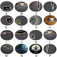 Tapijt Karpetten voor Slaapkamer Woonkamer Decor Ronde Tapijten Moderne Matten Halloween Decor Kinderkamer Tapijt Nachtkastje Tapijten