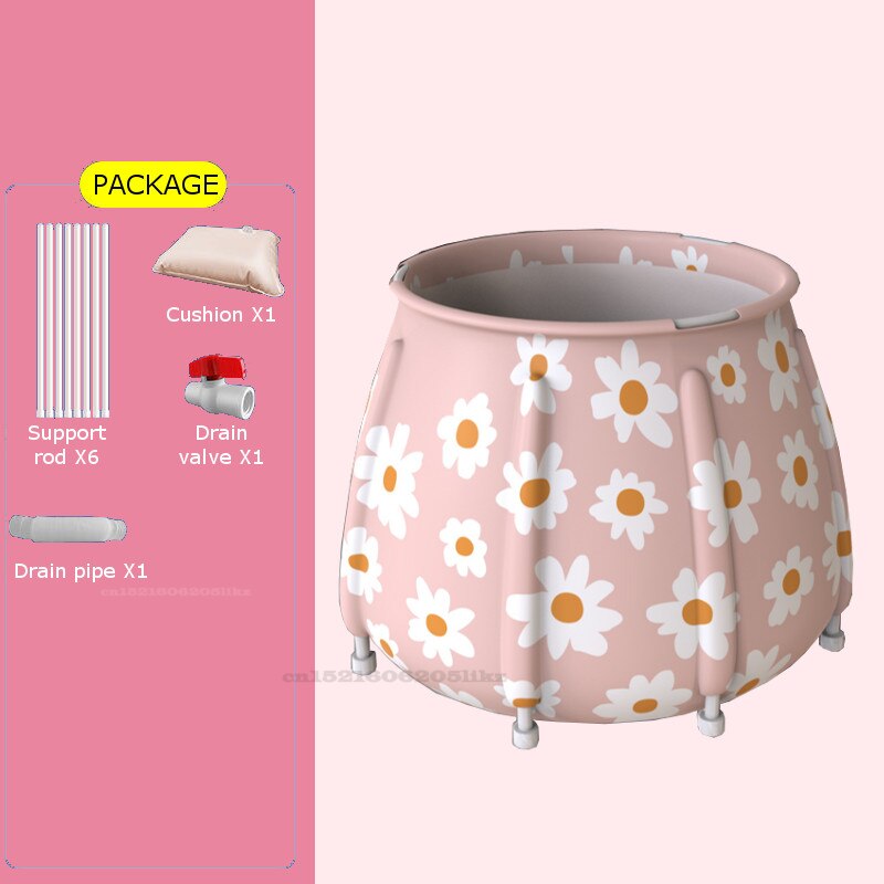 Bad Sauna Volwassen Draagbare Vouwen Bad Bad Vat Huishoudelijke Grote Bad Bad Emmer Verdikte Volwassen Bad Full Body bad: 2