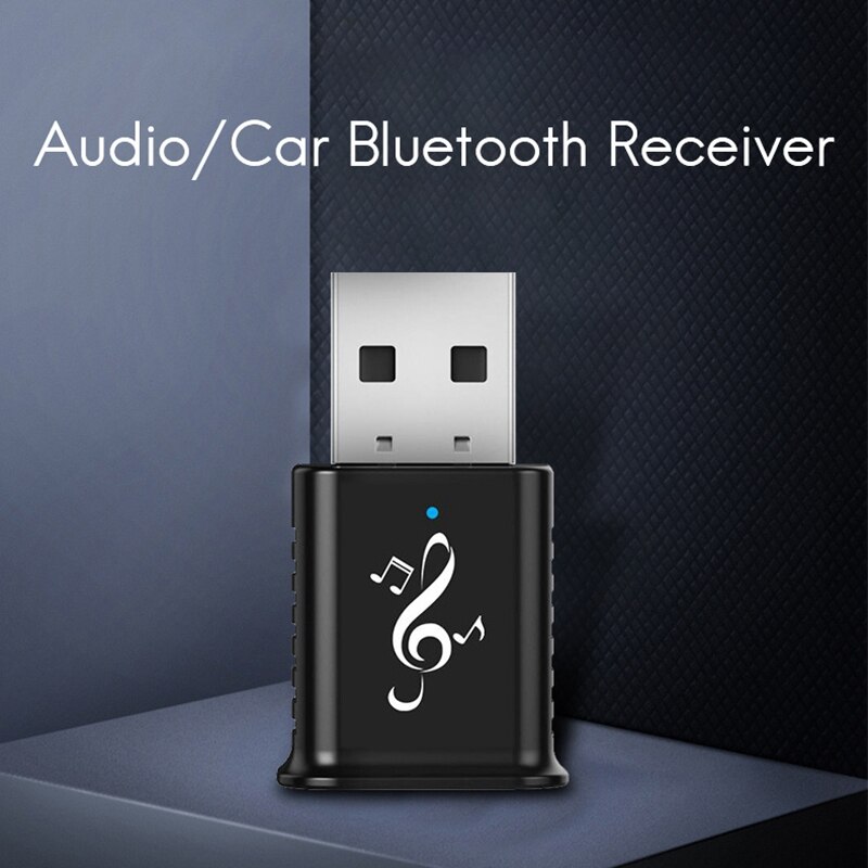 Mini Auto Bluetooth Adapter 3.5Aux Bluetooth Ontvanger Stereo Call Usb Bluetooth Ontvanger Dual Output