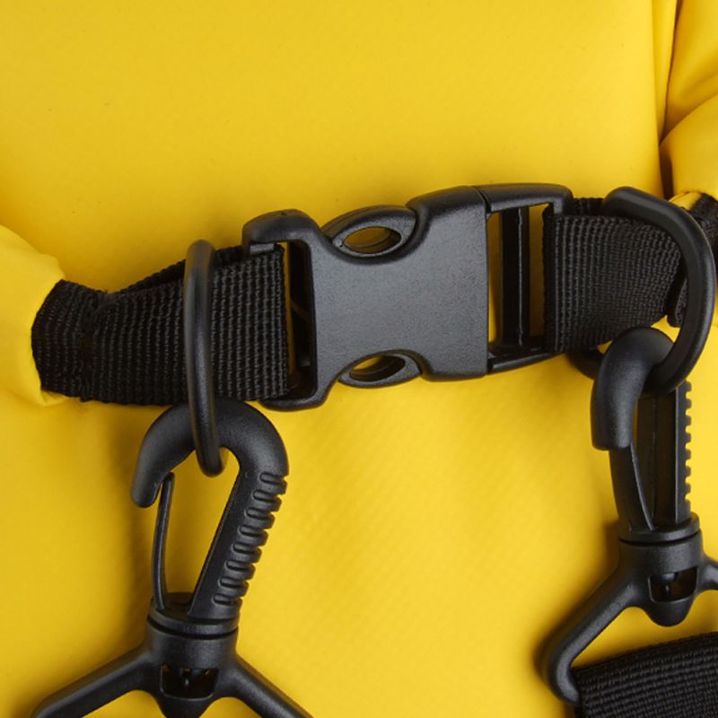 Outdoor PVC Portable Travel Waterproof Diving Bag Kayak Canoe Rafting Bag 25L/35L/60L Waterproof Double-Shoulder Bag