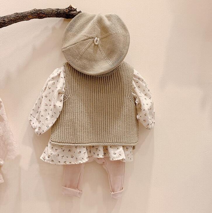 2020 nuovo Arrivo Del bambino Ragazze Maglie E Maglioni Autunno Inverno Babys di Modo Maglione Maglione 6-24 Mese QL216