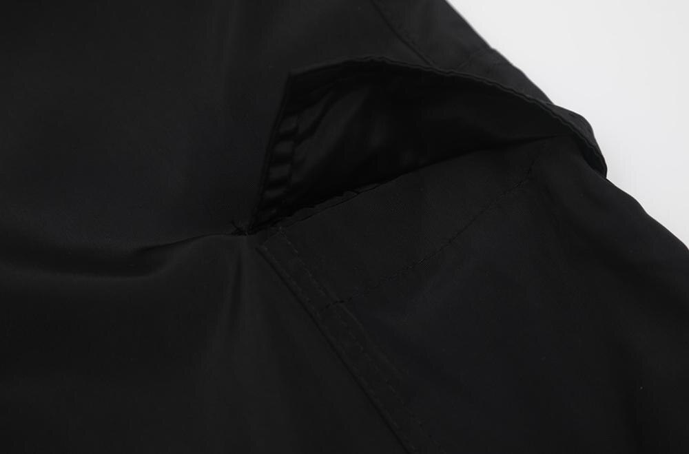 Straat Mannen Side Snap Cargo Broek Hip Hop Slim Fit Ribboned Tailleband Track Broek S-XL