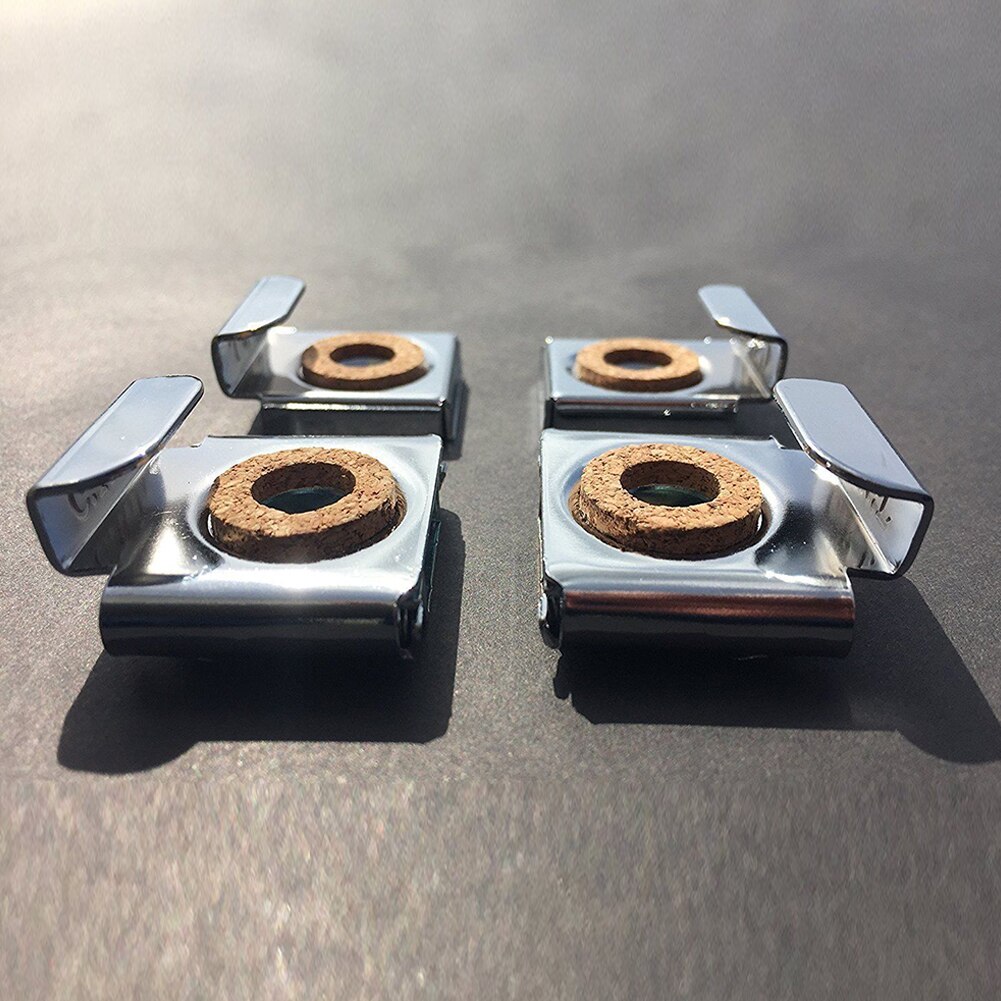 4pcs/set Mirror Clips Multifunctional Hanger Adjustable Practical Easy Install Bedroom Wall Bracket Spring Loaded Bathroom