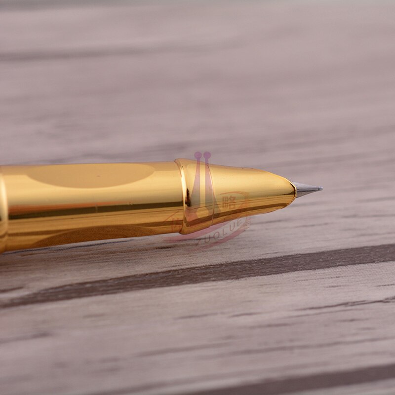 Metalen Vulpen Inkt Penpunt Kalligrafie Briefpapier Luxe Penna Stilografica Stylo Pluim Caneta Tinteiro 03821