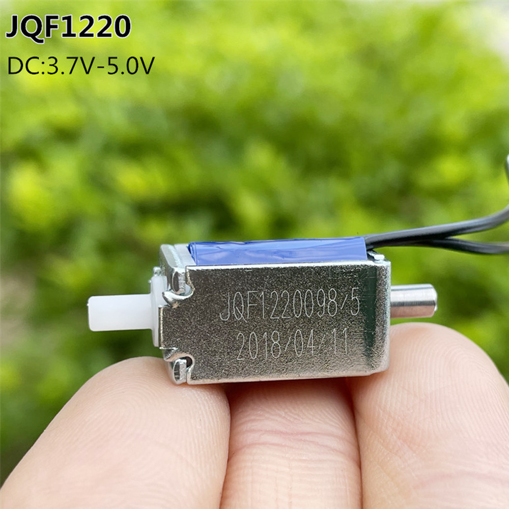 DC 3.7V 5V micro elettrovalvola elettrica N/C valvola di rilascio aria normalmente chiusa interruttore valvola di controllo elettrico a 2 gareggiare per valvola gas