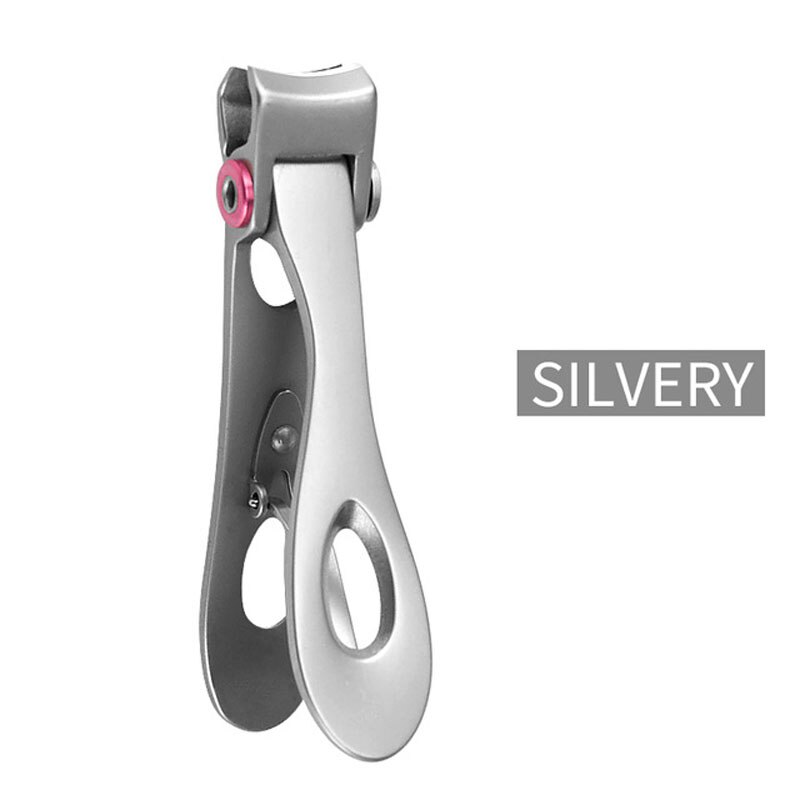 Black/Silver Small Nail Plier Manicure Cutter Finger&foot Pedicur Ingrown Nail Cutter Trimmer Toenail Clippers Tool: Silver